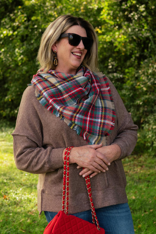 Fall for Plaid Scarf