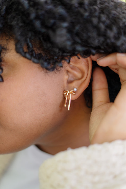 Tie It With A Bow Earrings