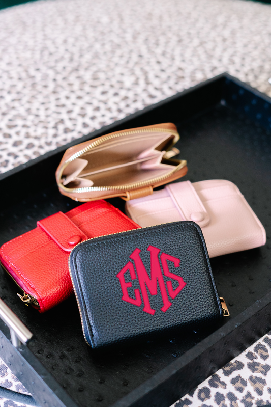 Pop of Personality Mini Wallet